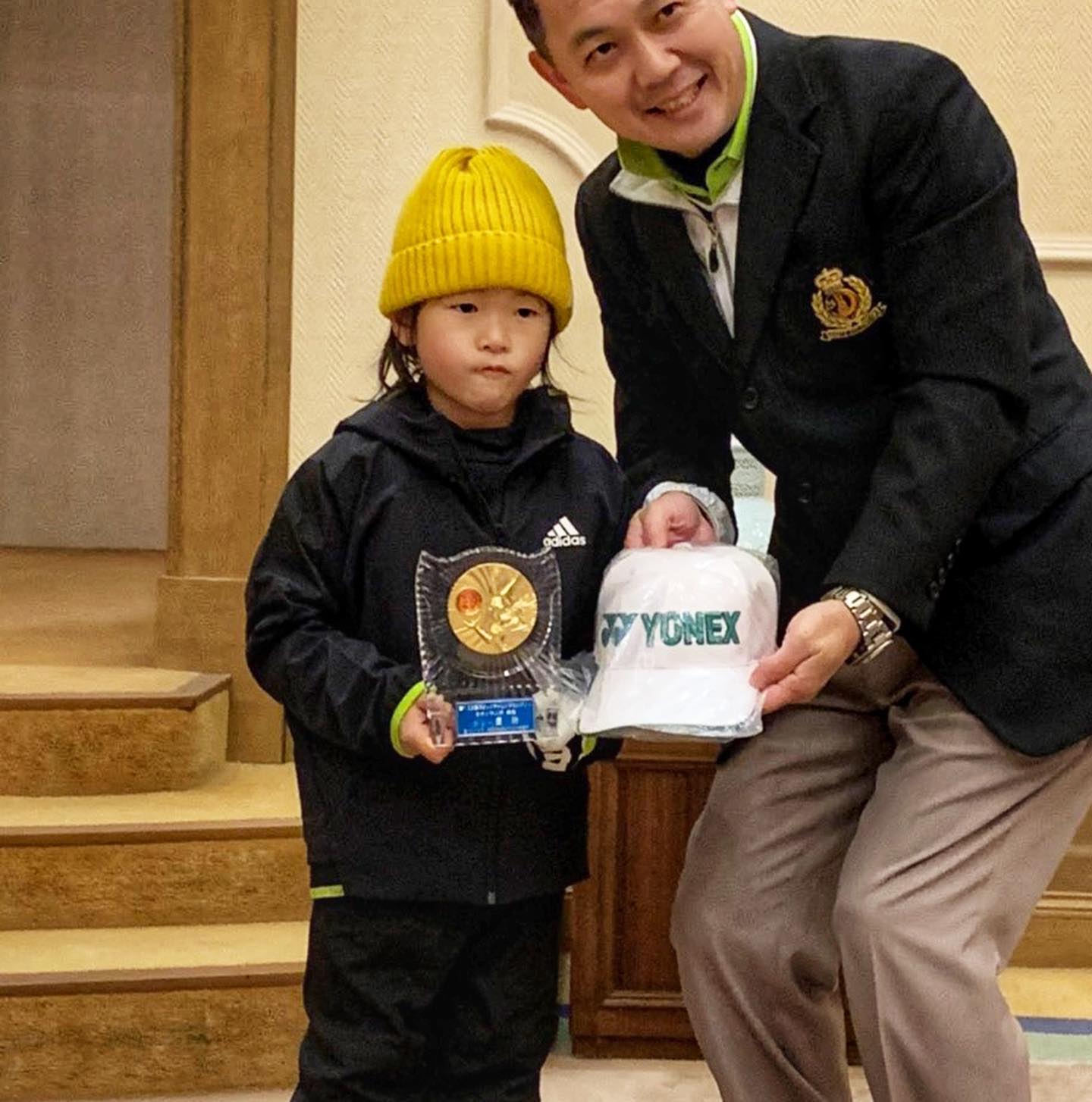 第132回ラビッツチャレンジカップJr.ヨネックス杯奈良で優勝した荒砂士道