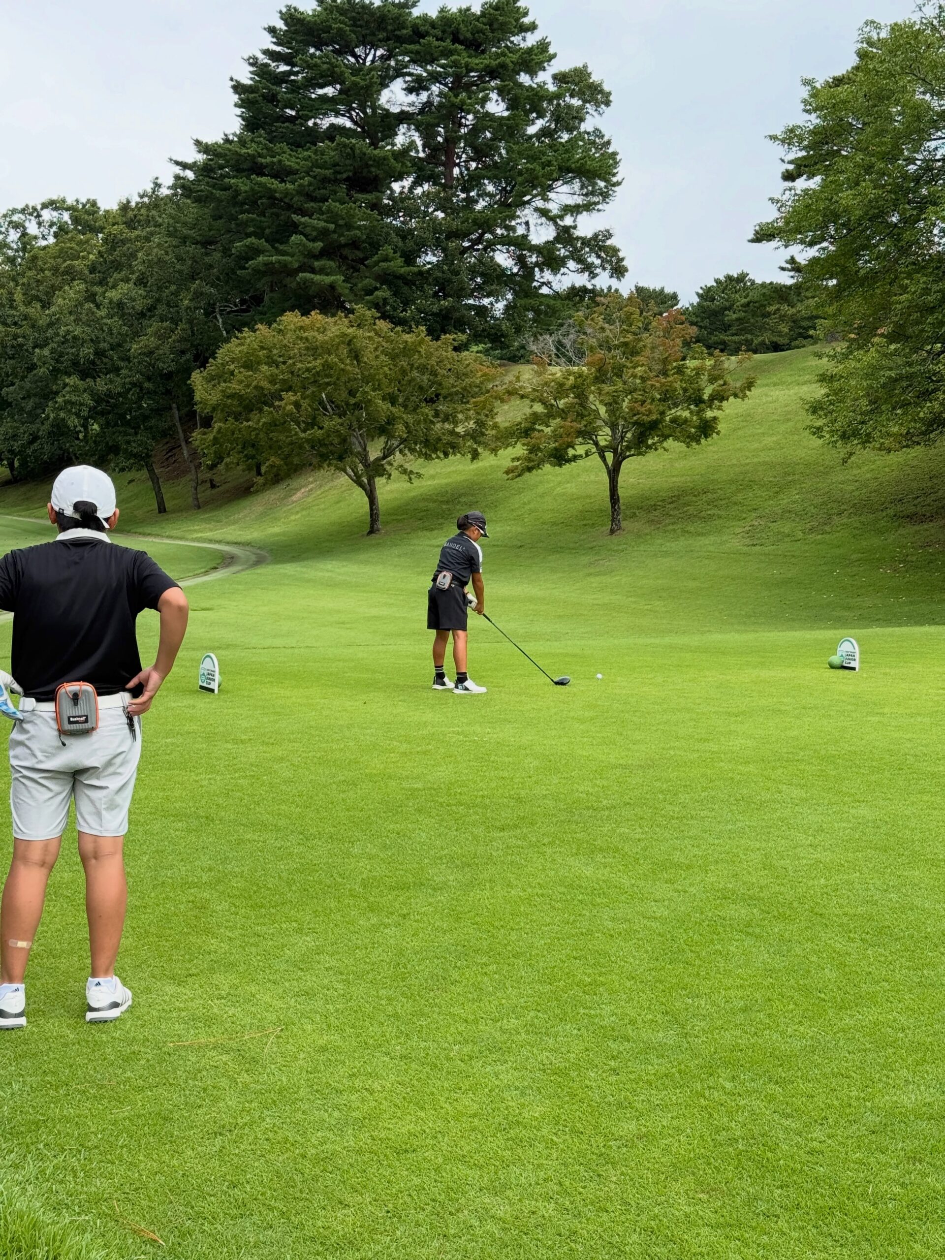 2026ゴルフダイジェスト・ジャパンジュニアカップ選考会の大会写真(荒砂士道)