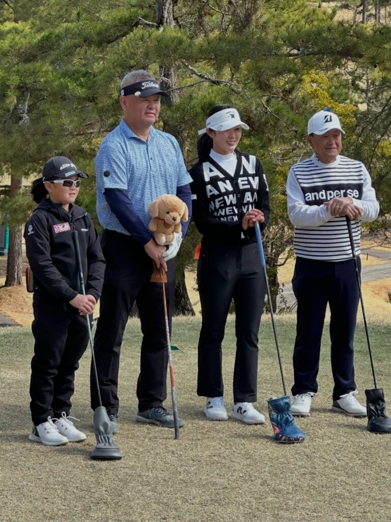 加西ゴルフチャンピオンシップの大会当日の荒砂士道