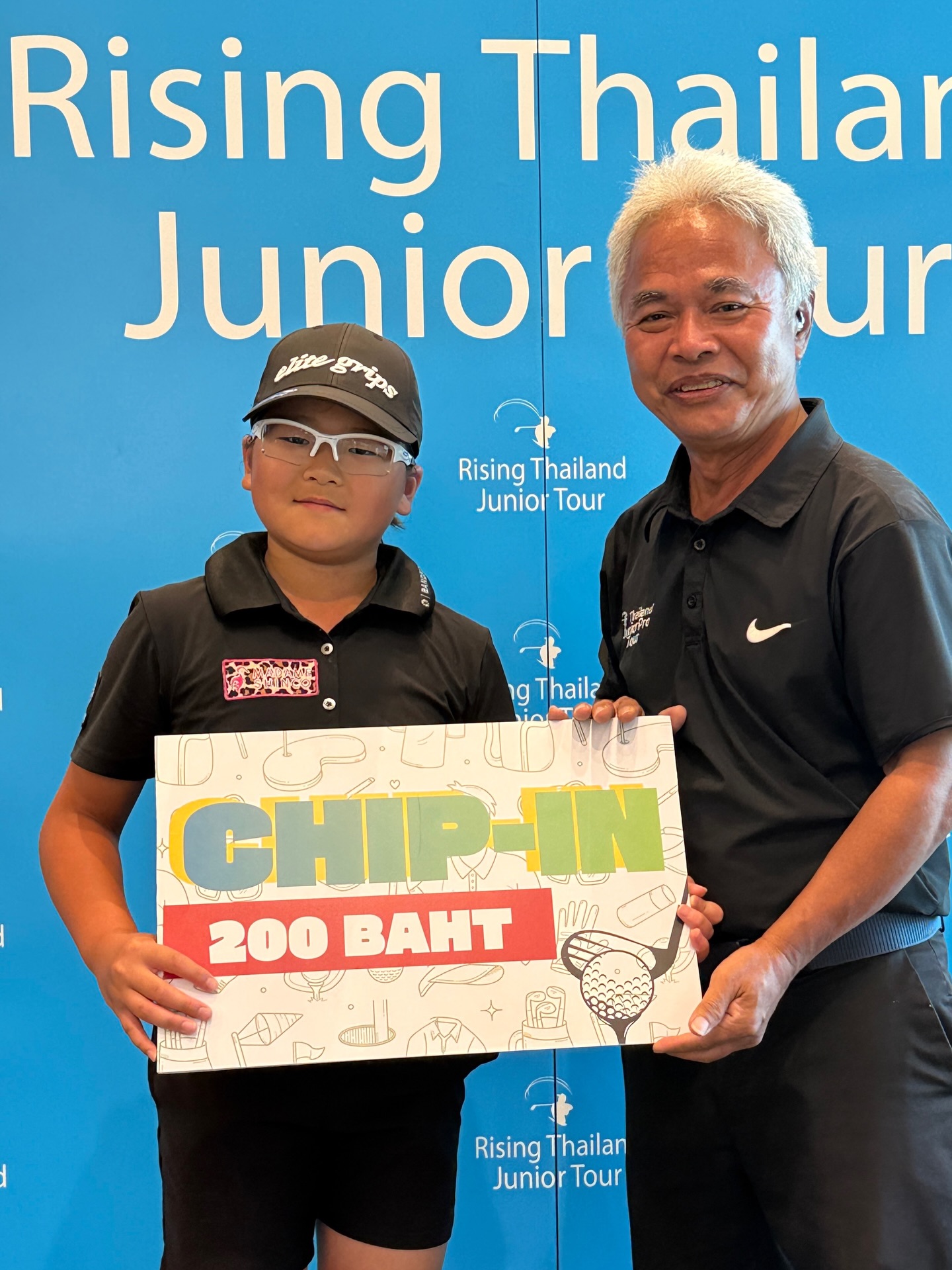 Rising Thailand Junior Tour 2026 2nd Matchでチップイン賞を持つ荒砂士道